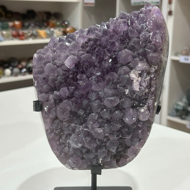 Amethyst Cluster on stand  | 5.3kg