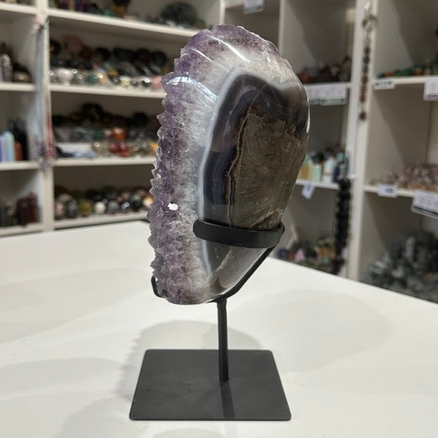 Amethyst Cluster on stand  | 5.3kg