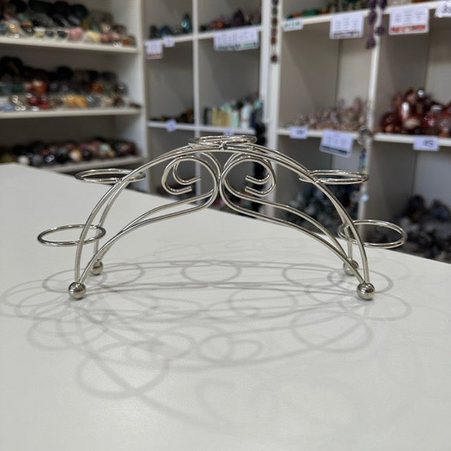 Sphere Stand - 5 Piece Holder Silver