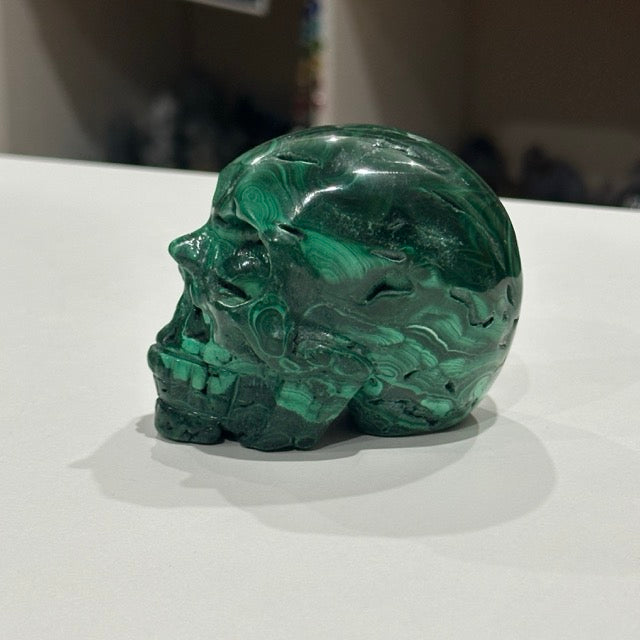 Malachite Skull | 462g