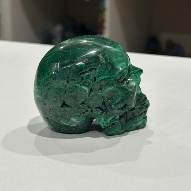 Malachite Skull | 462g