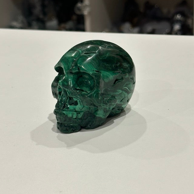Malachite Skull | 462g