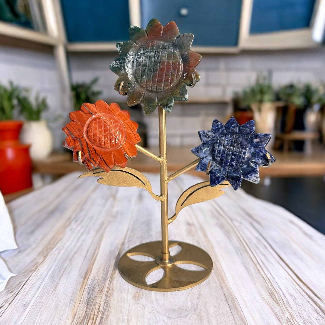 Flower Set with Stand