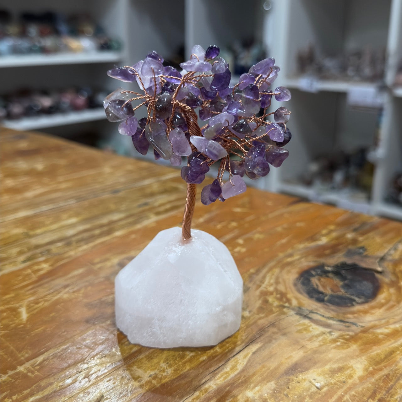 Crystal Chip Tree | Amethyst