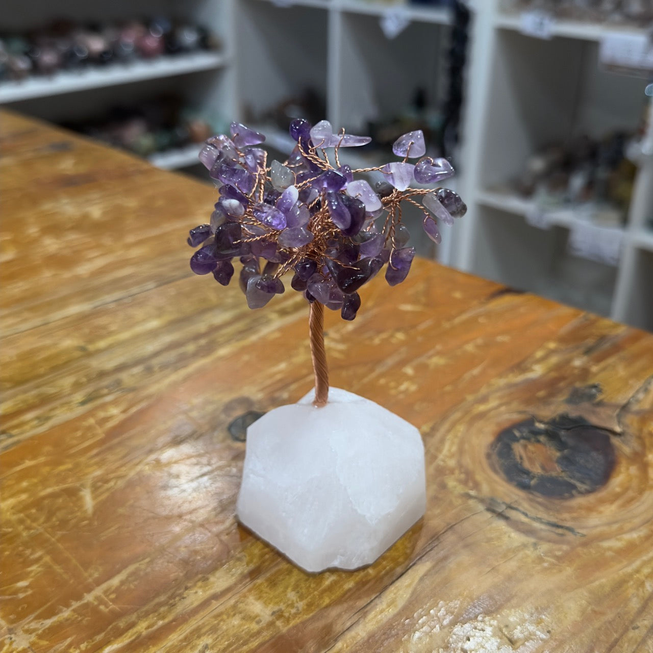 Crystal Chip Tree | Amethyst