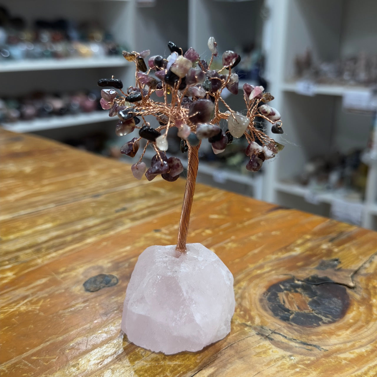 Crystal Chip Tree | Mixed Tourmaline