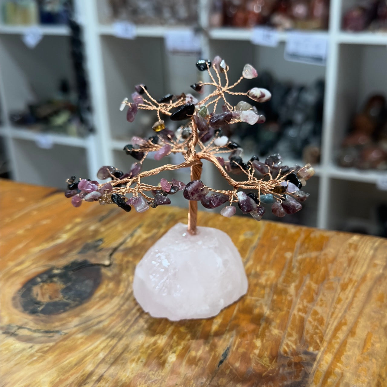 Crystal Chip Tree | Mixed Tourmaline