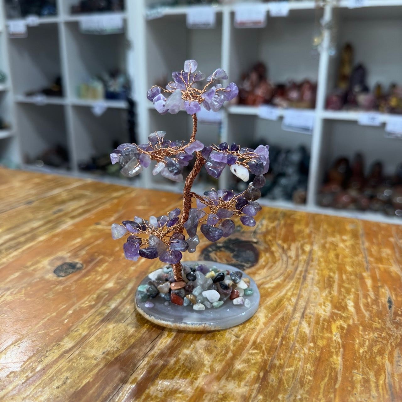 Crystal Chip Tree | Amethyst