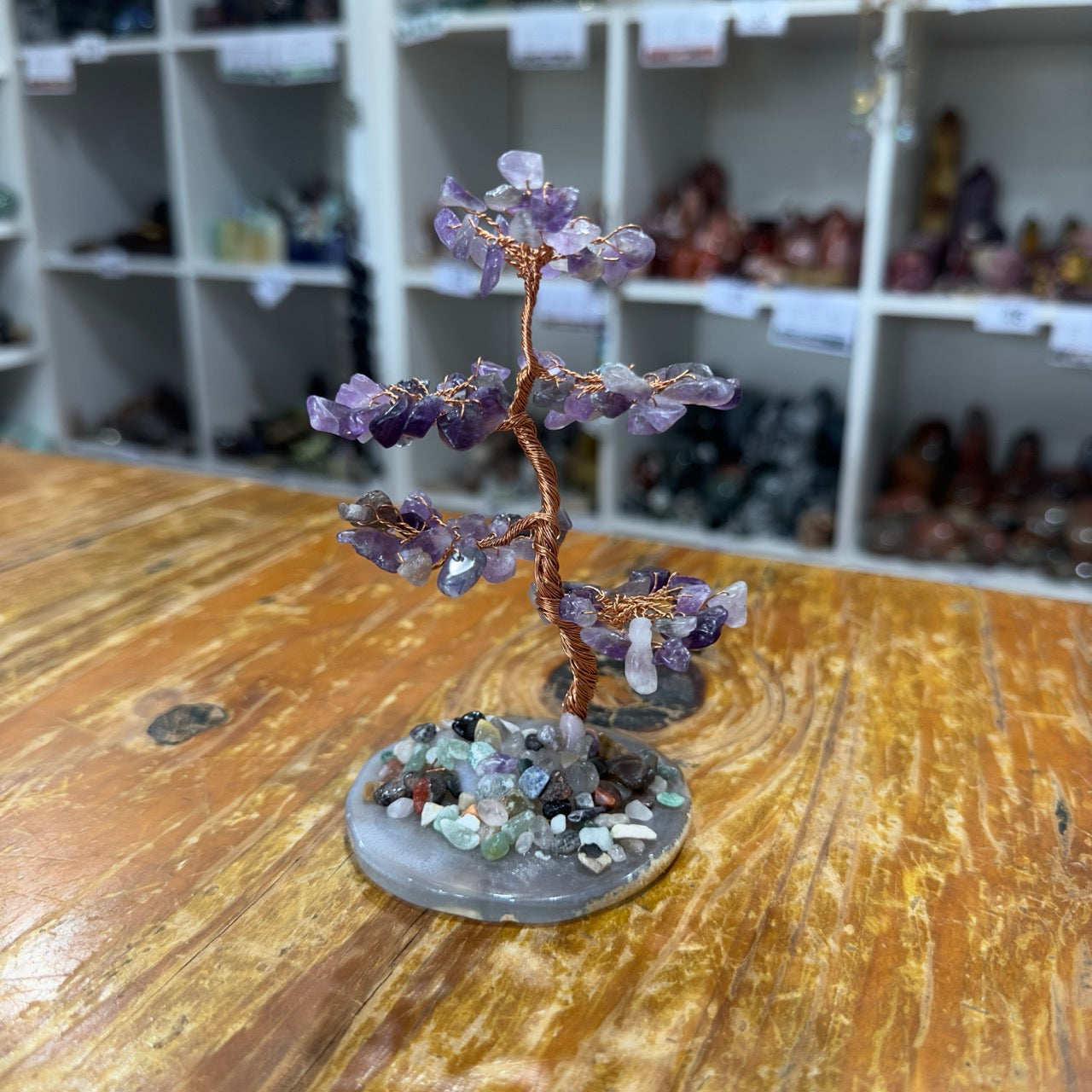 Crystal Chip Tree | Amethyst