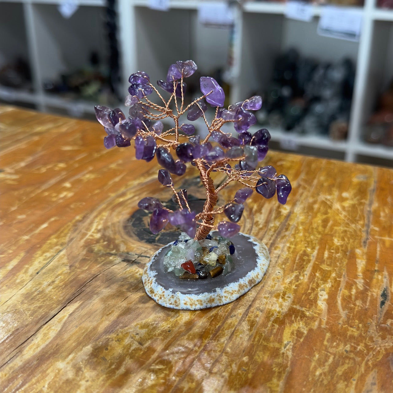 Crystal Chip Tree | Amethyst Small