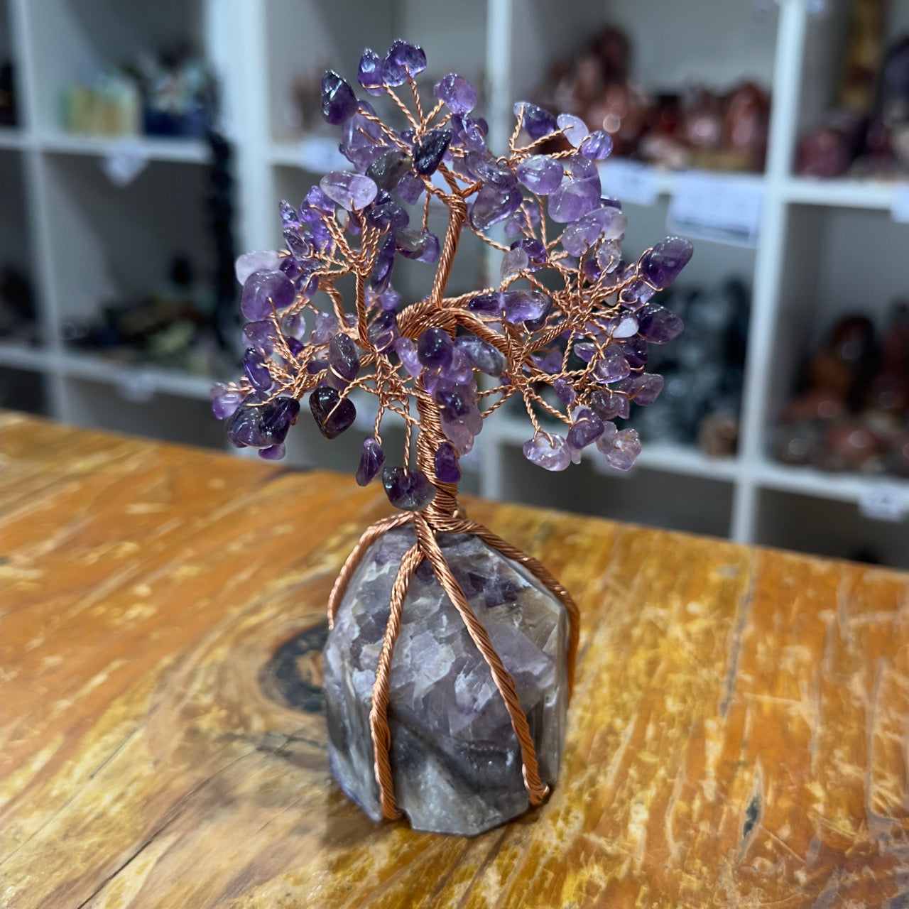 Crystal Chip Tree | Amethyst