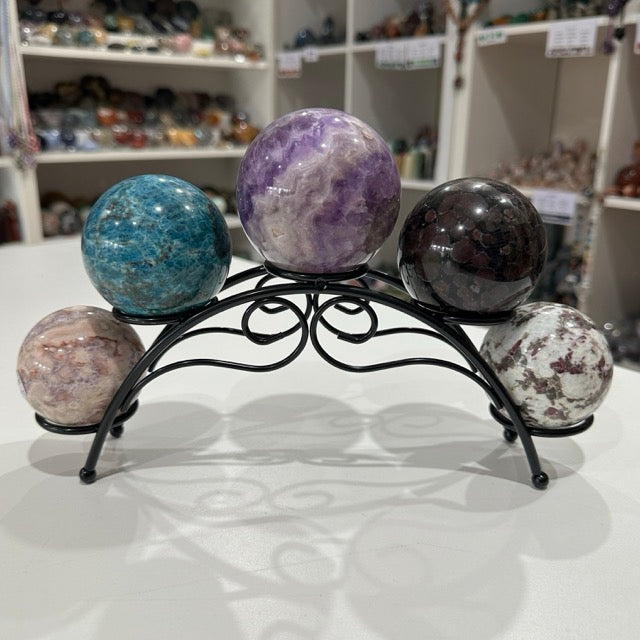 Sphere Stand - 5 Piece Holder