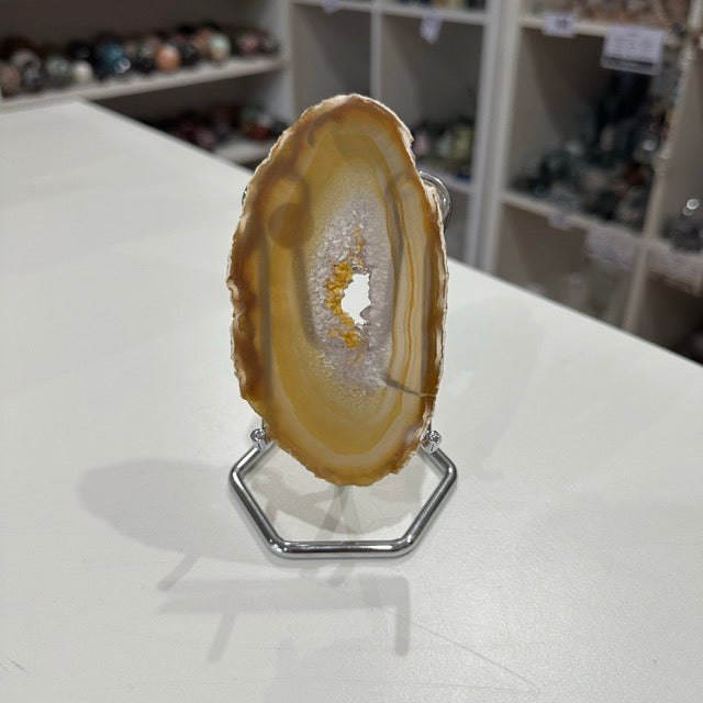 Metal Display Stand - Silver