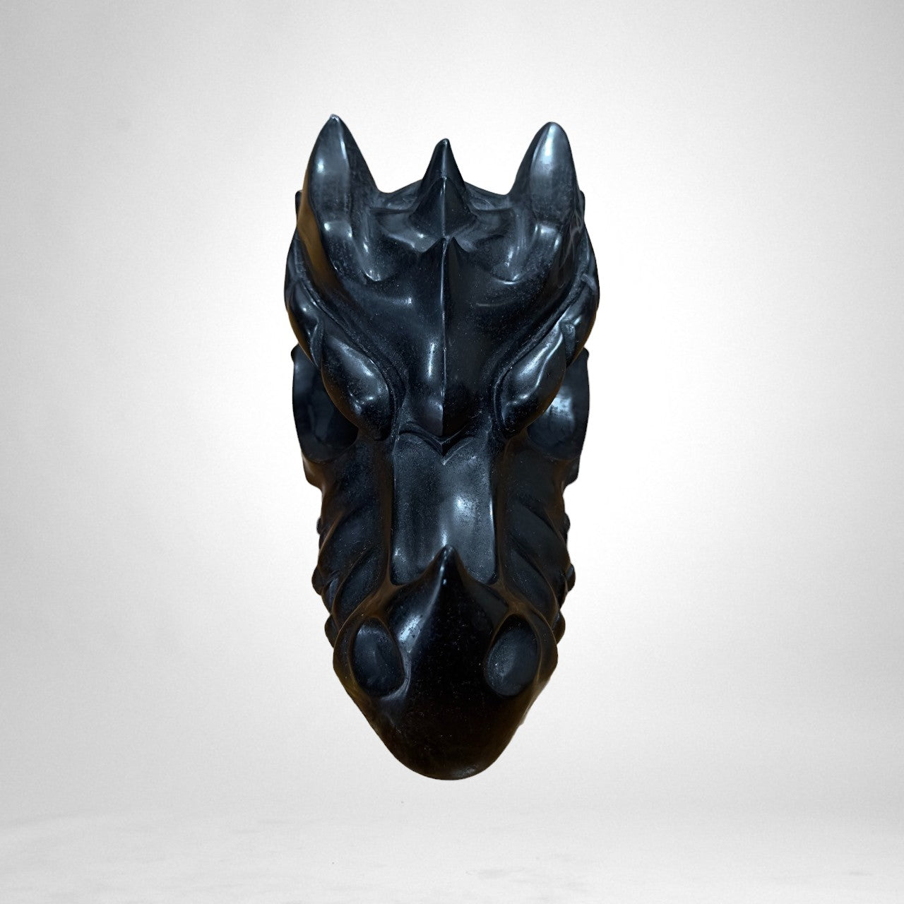 Black Obsidian Dragonhead | 695g