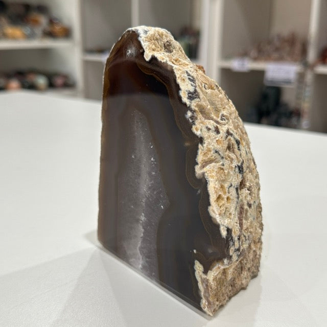 Polished Face Agate End | 1kg