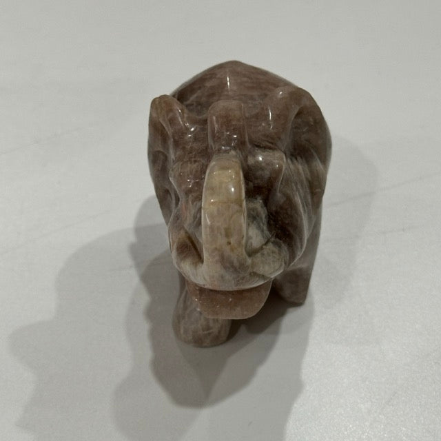 Moonstone Elephant | 358g Blue Flash