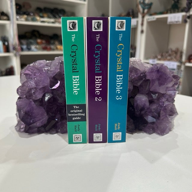 Amethyst Cluster Bookends | 3.1kg