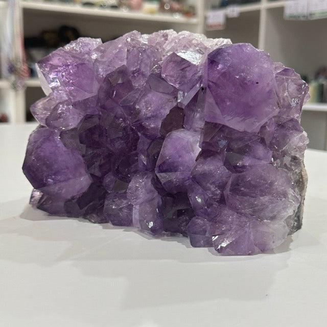 Amethyst Cluster Bookends | 3.1kg