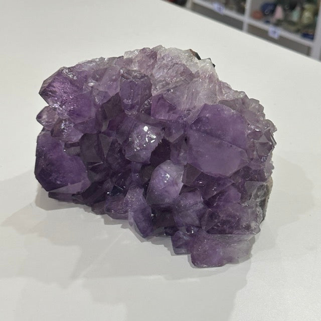Amethyst Cluster Bookends | 3.1kg