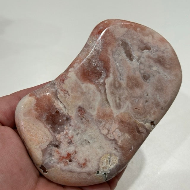 Pink Amethyst Slab with Stand | 345g