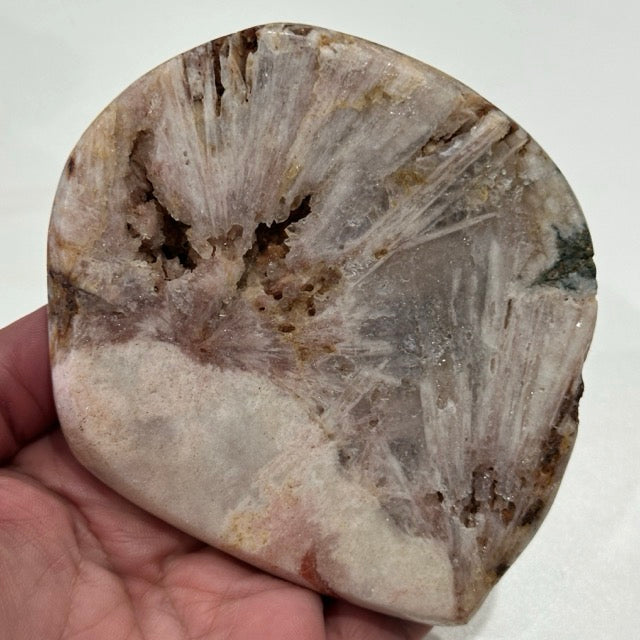 Pink Amethyst Slab with Stand | 319g