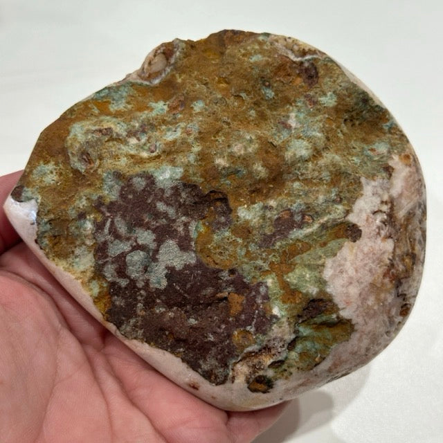 Pink Amethyst Slab with Stand | 319g