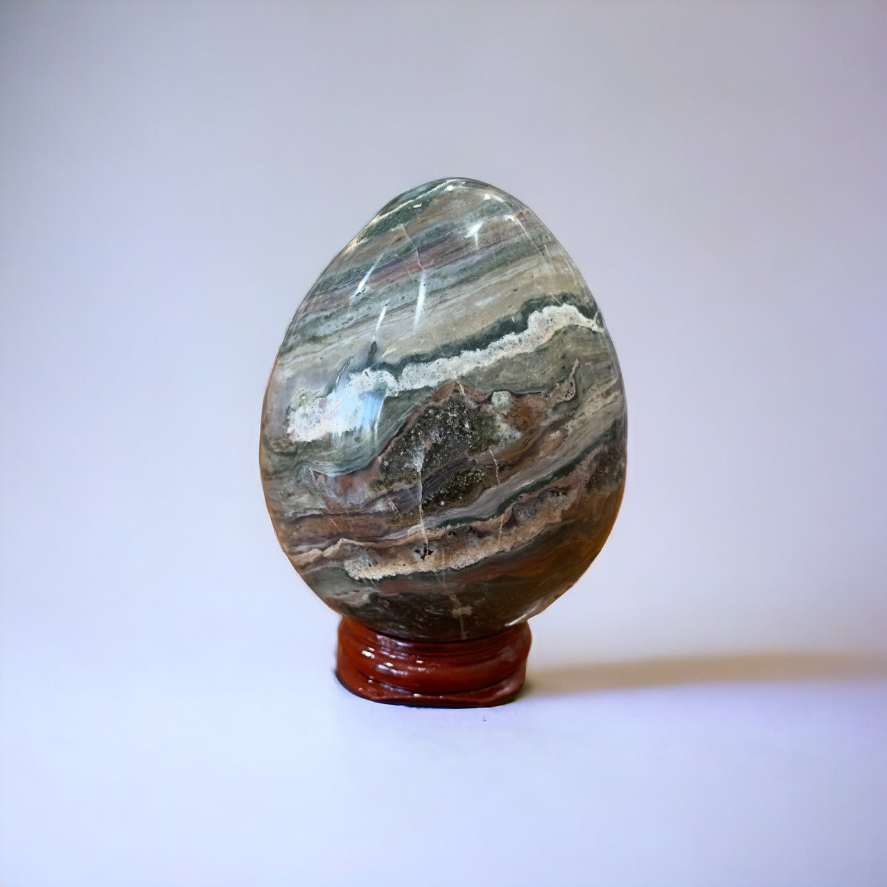 Ocean Jasper Egg | 419g