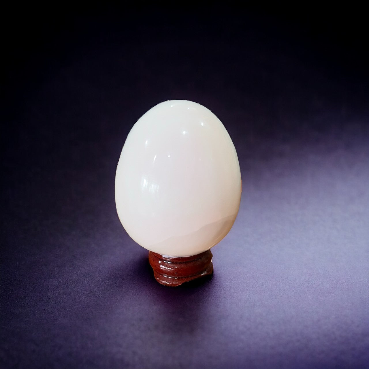 Pink Mangano Calcite Egg