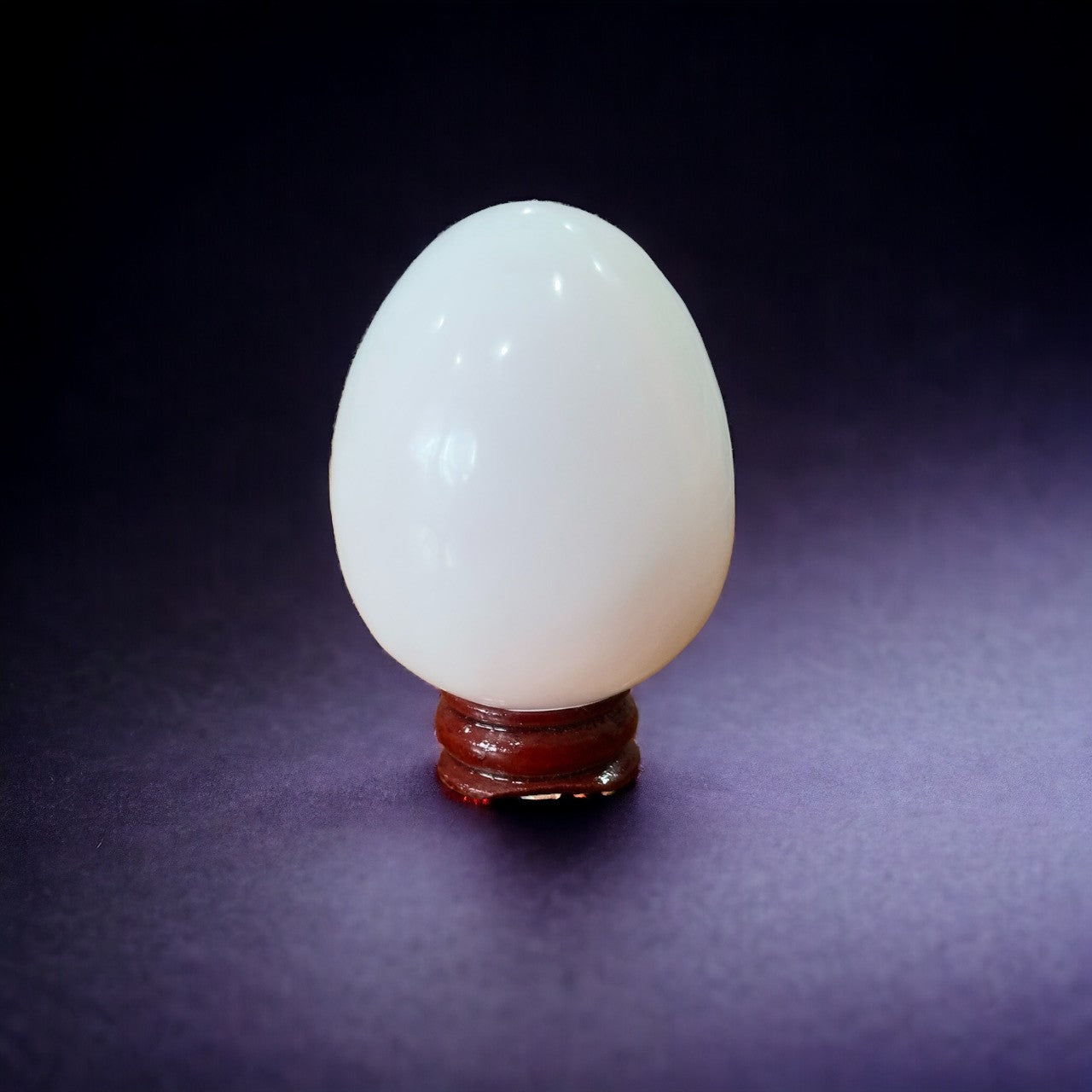 Pink Mangano Calcite Egg