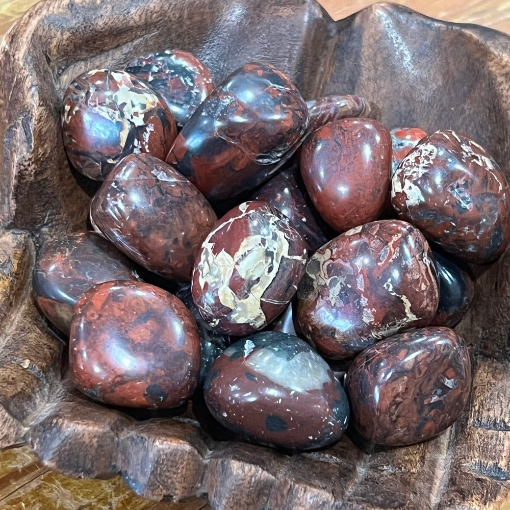 Tumbles | Brecciated Jasper