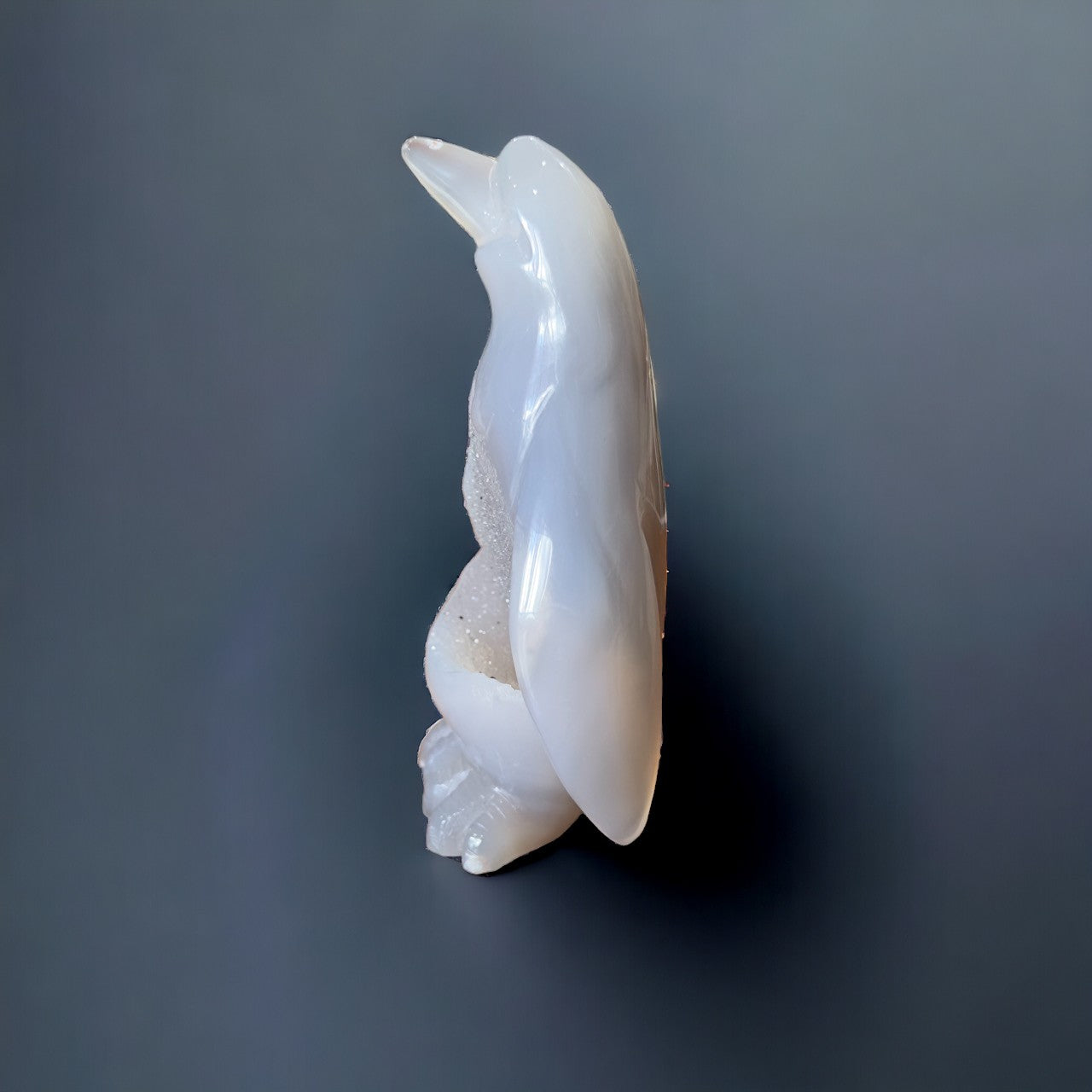 Druzy Agate Penguin