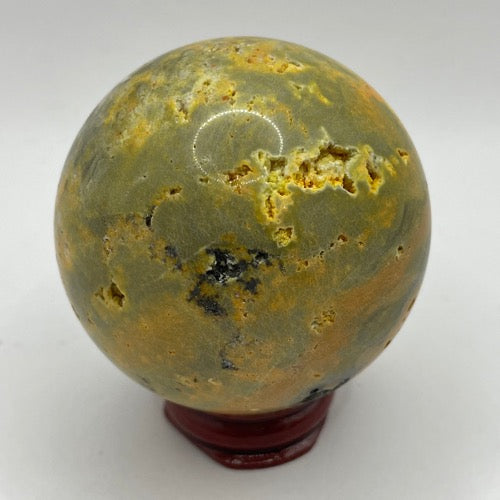 Bumblebee Jasper Sphere