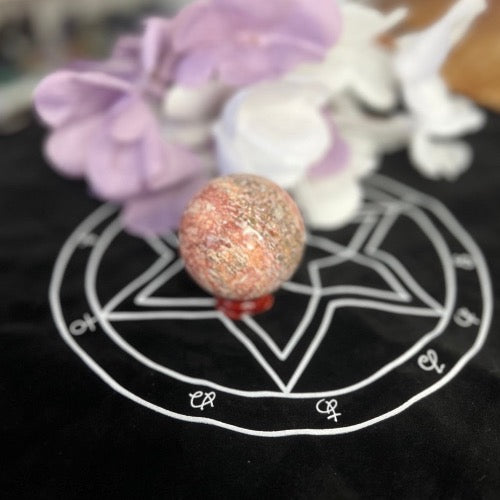 Leopardskin Jasper Sphere