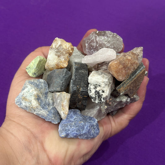 Mixed Raw Stones