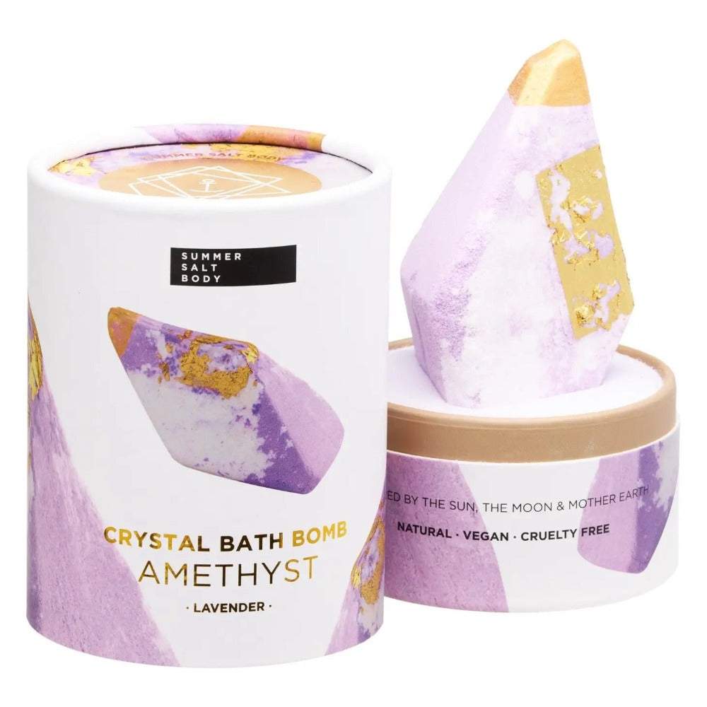 Amethyst Crystal Bath Bomb