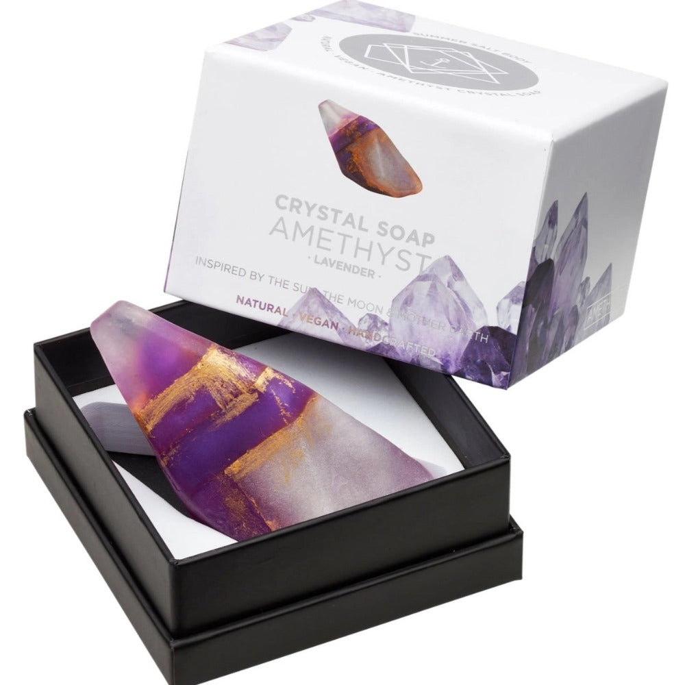 Crystal Soap - Amethyst