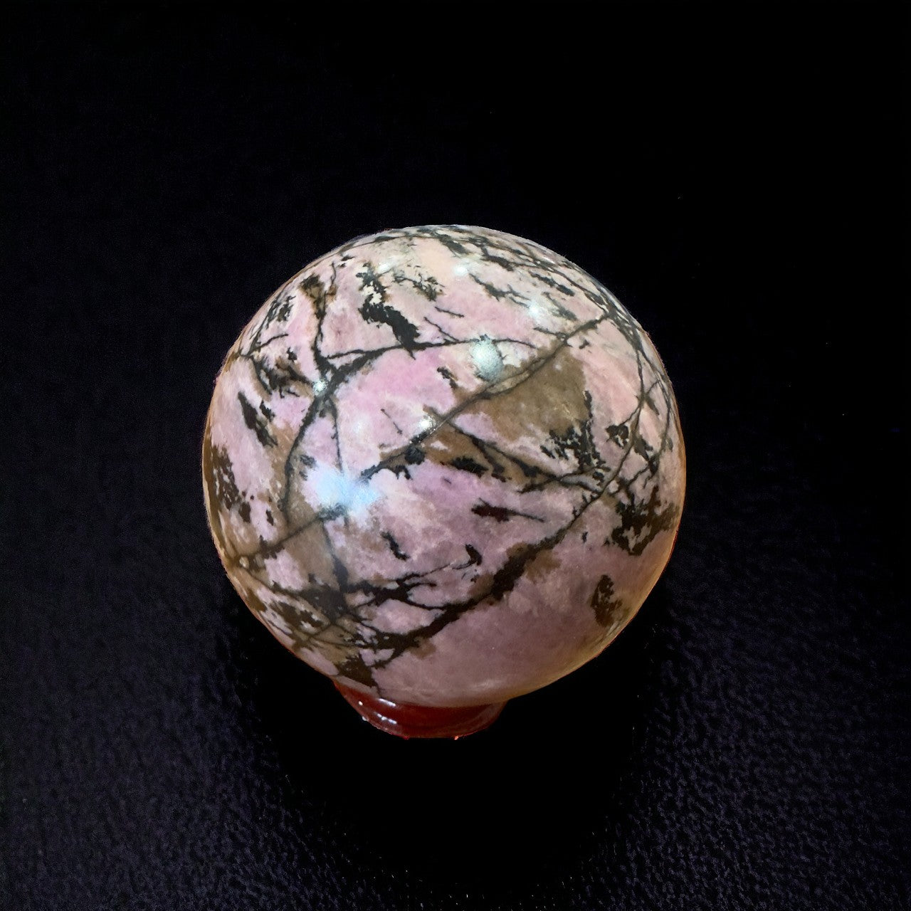 Rhodonite Sphere