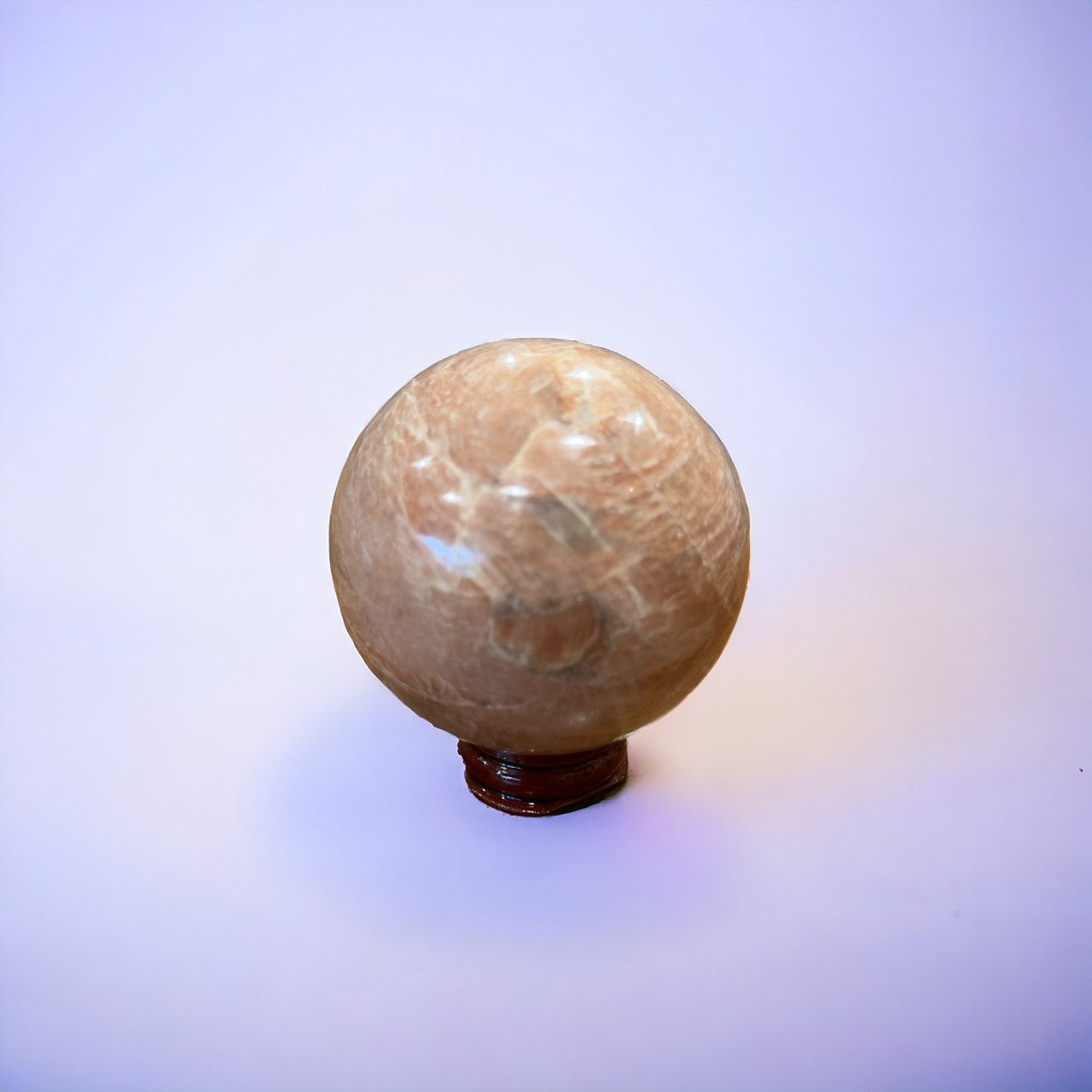 Peach Moonstone Sphere | 425g