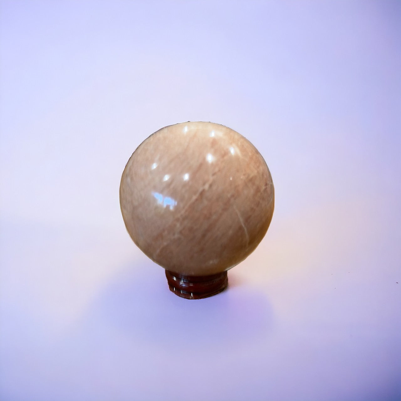 Peach Moonstone Sphere | 425g