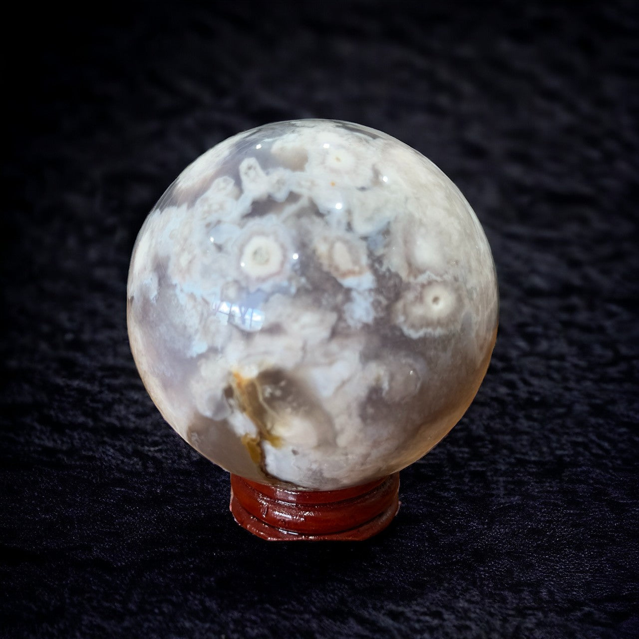 Flower Agate Sphere | 458g