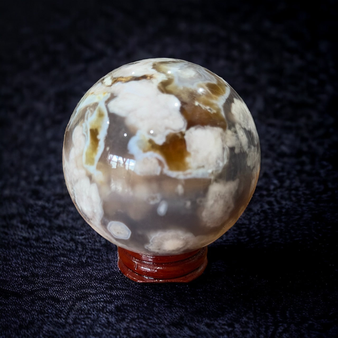 Flower Agate Sphere | 458g