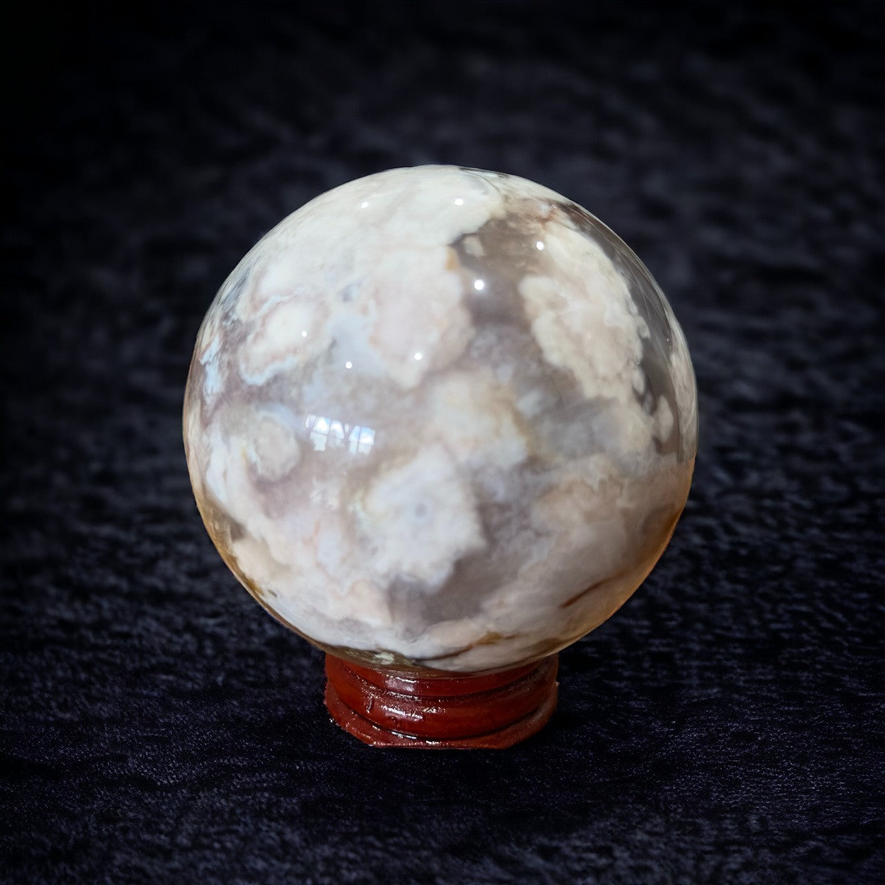 Flower Agate Sphere | 458g