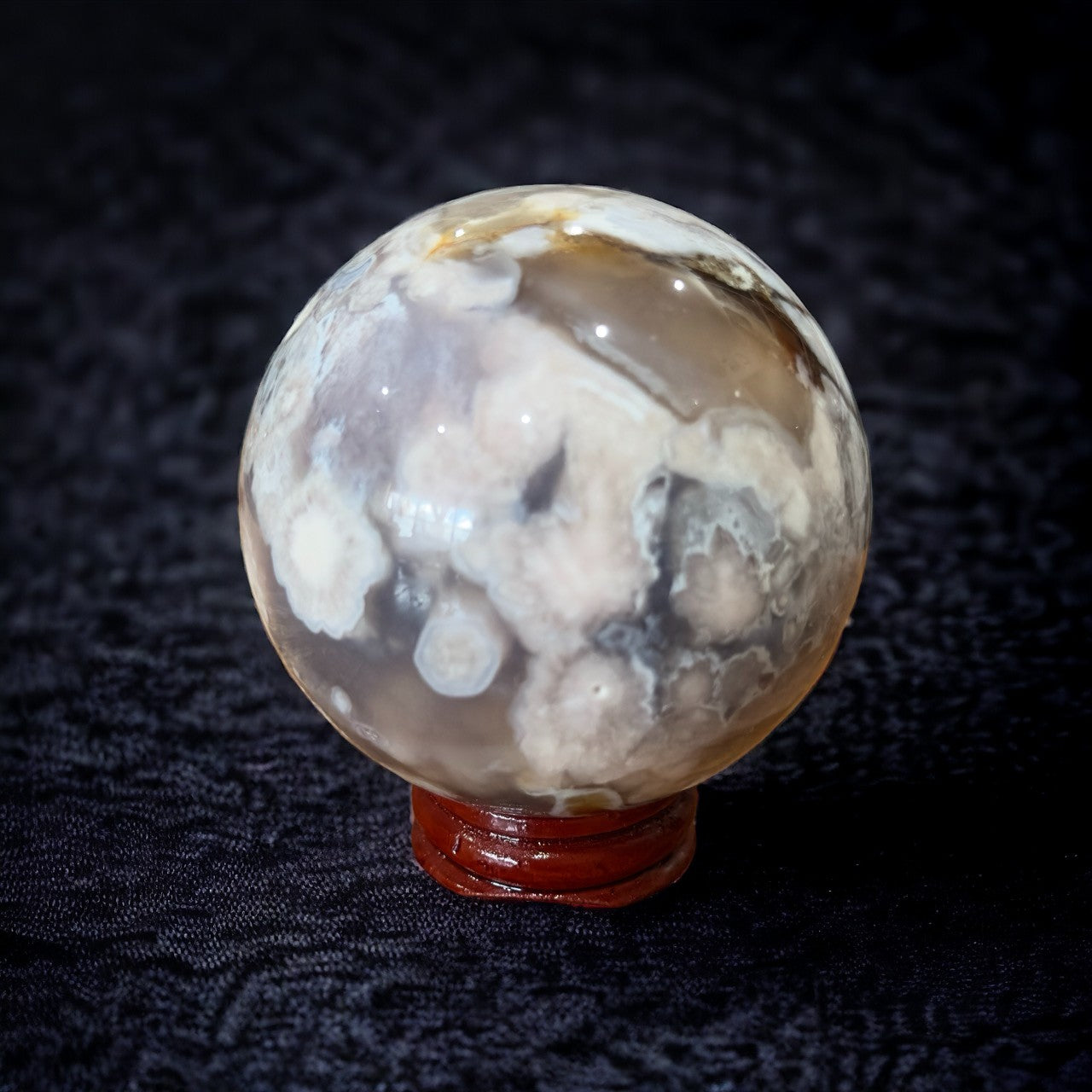 Flower Agate Sphere | 458g