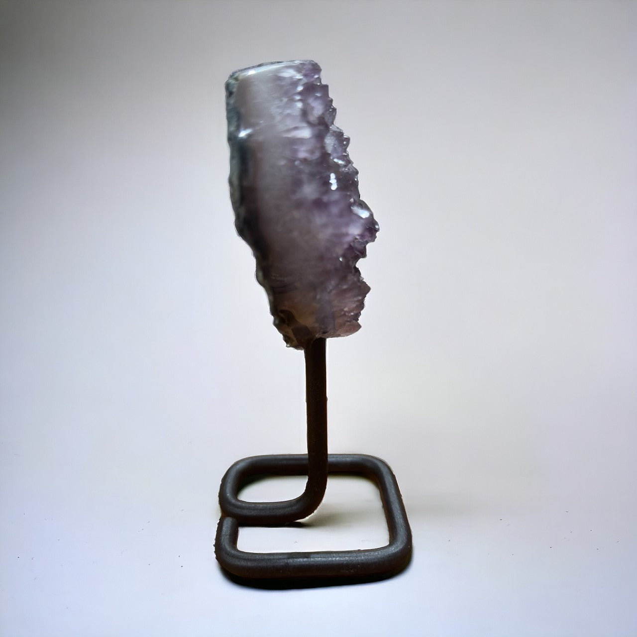 Amethyst Cluster Heart on Stand | 254g