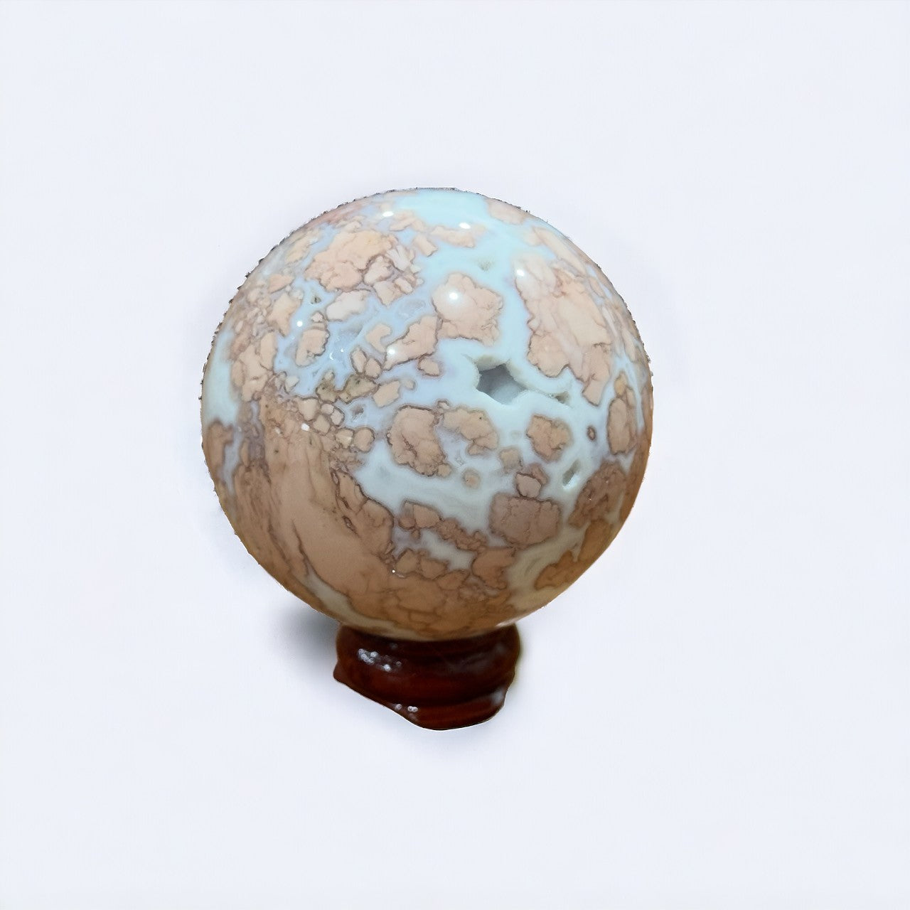 Pink Agate Sphere | 242g