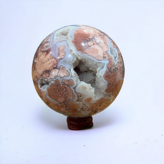 Pink Agate Sphere | 752g