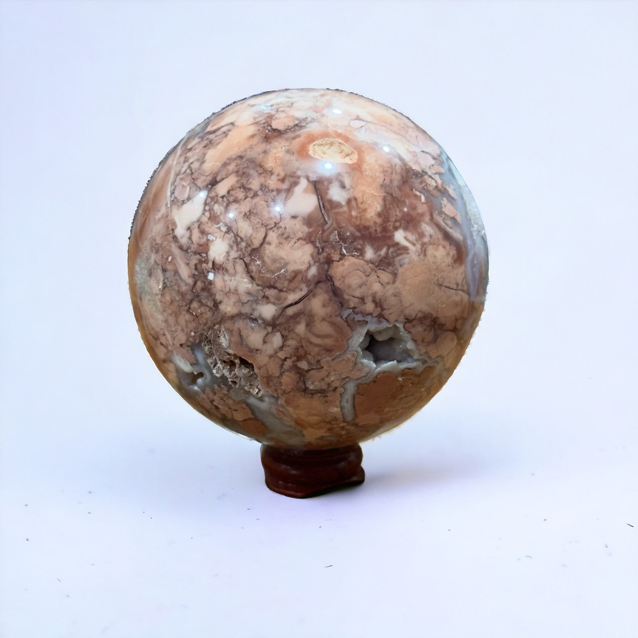 Pink Agate Sphere | 752g