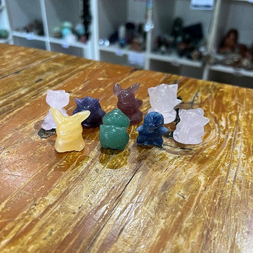 Mini Pokemon Carvings