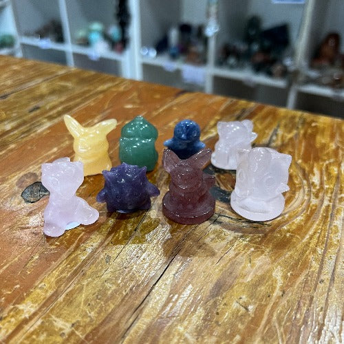 Mini Pokemon Carvings