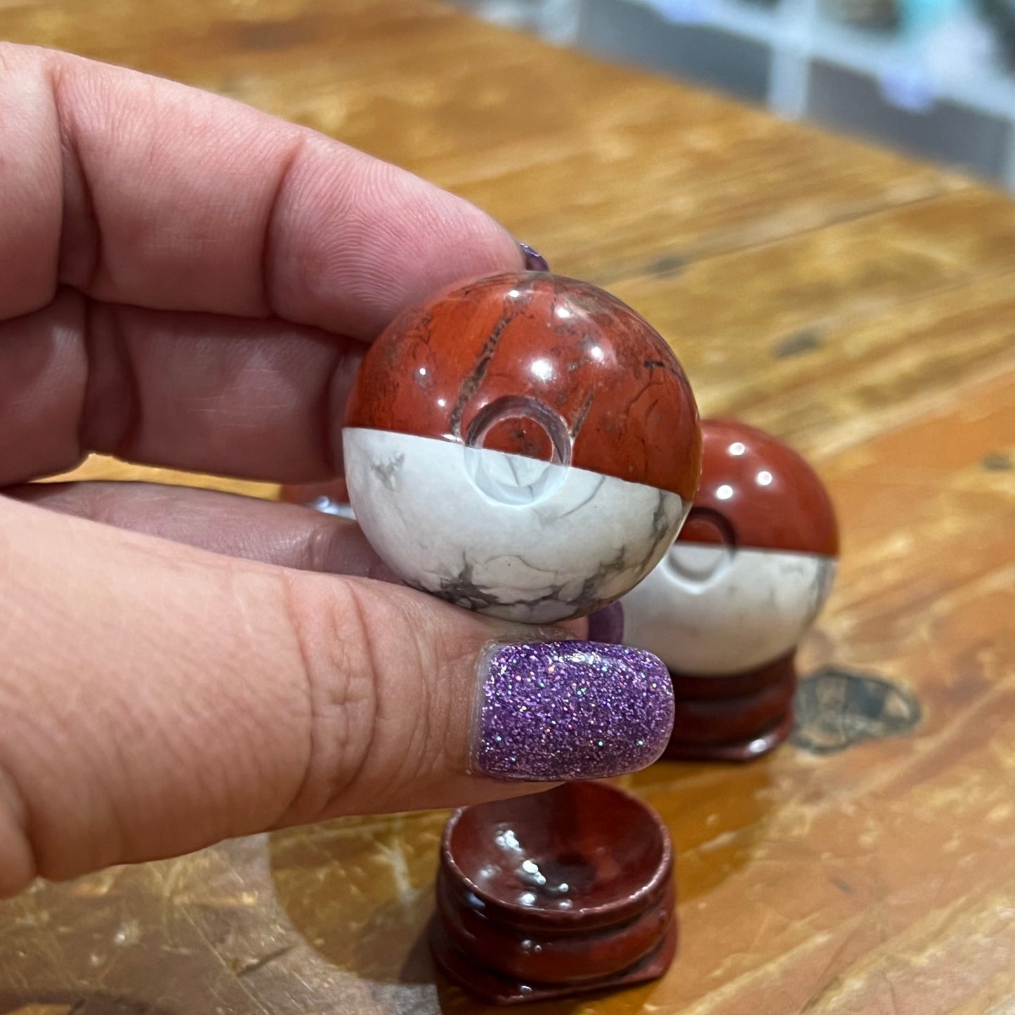 Pokeball Sphere | Pokemon – Crystals by Sisters